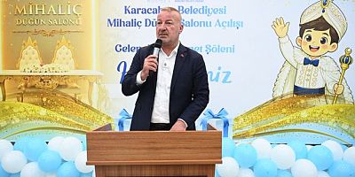 KARACABEY’DE ÇİFTE BAYRAM: MİHALİÇ DÜĞÜN SALONU ÇOCUKLARIN NEŞESİYLE AÇILDI