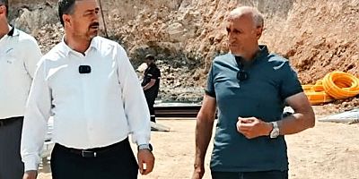 Karaköy’de TOKİ Köy Evleri İnşaatı Yerinde İncelendi