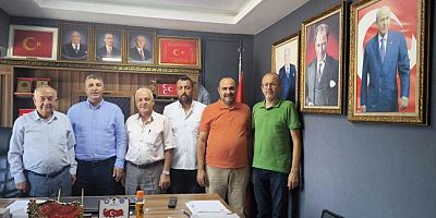MHP'de Anlamlı Ziyaret: Şoför Esnafının Sorunları Masaya Yatırıldı.