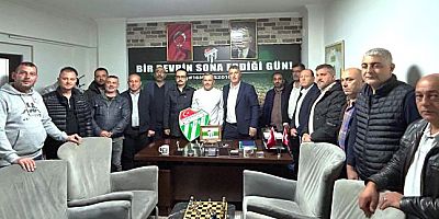 MHP’DEN BURSASPORLULAR DERNEĞİ’NE ZİYARET