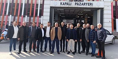 Mustafakemalpaşa Sebzeciler Meyveciler ve Benzerleri Esnaf Odası’nda Seçim Hareketliliği.