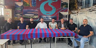 MUTLU TURGUT’TAN KARADENİZ KÜLTÜR VE YARDIMLAŞMA DERNEĞİ’NE ZİYARET