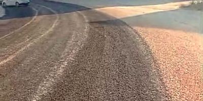 Oğlaktepe Mevkii'nde Yol Çalışmaları Başladı