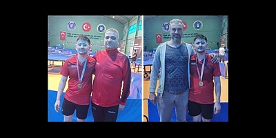 ÖZEL SPORCUDAN MASA TENİSİ ŞAMPİYONLUĞU