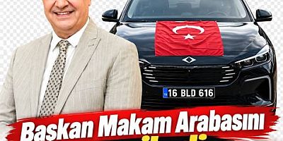 Şükrü Erdem’in Yeni Makam Aracı Togg Oldu.