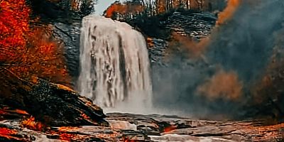 Suuçtu Şelalesi Coştu! Niagara’yı Aratmayan Manzara