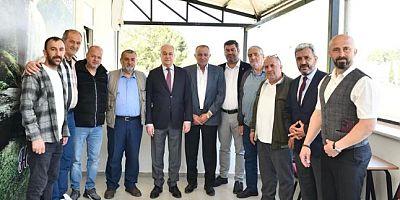 Trabzonlular Derneği’nde Protokol Buluşması