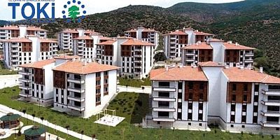 YALINTAŞ TOKİ'DE KONUTLAR BELLİ OLUYOR.