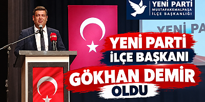 YENİ PARTİ MUSTAFAKEMALPAŞA’DA DEMİR DÖNEMİ DEVAM