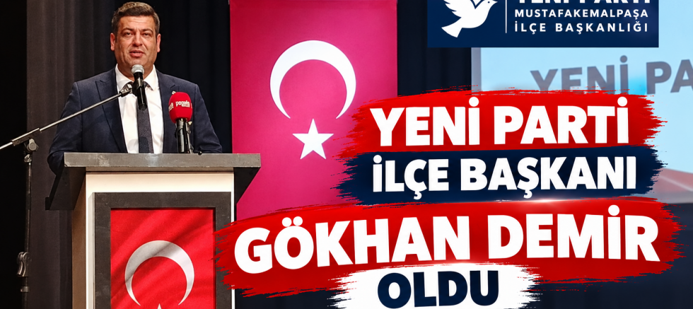 YENİ PARTİ MUSTAFAKEMALPAŞA’DA DEMİR DÖNEMİ DEVAM