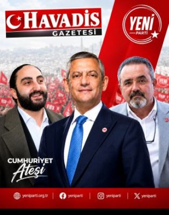 YENİ PARTİ MUSTAFAKEMALPAŞA İLÇE BAŞKANLIĞI ADAYLIK AÇIKLAMASI